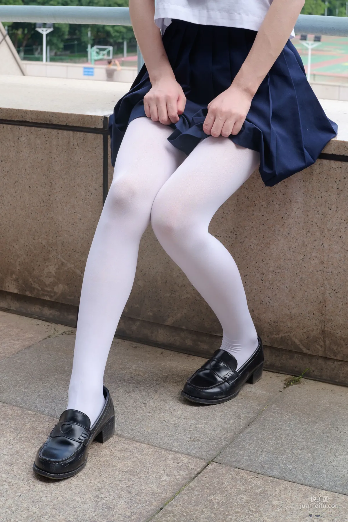 《高中女生JK白絲外拍》 [森蘿财團] BETA-004 寫真集 57