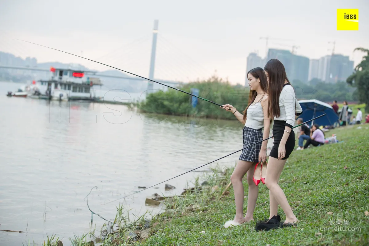 Models Jiajia Jiumei "Fishing or Fishing for Stockings?" [IESS] Photo Set photo 47