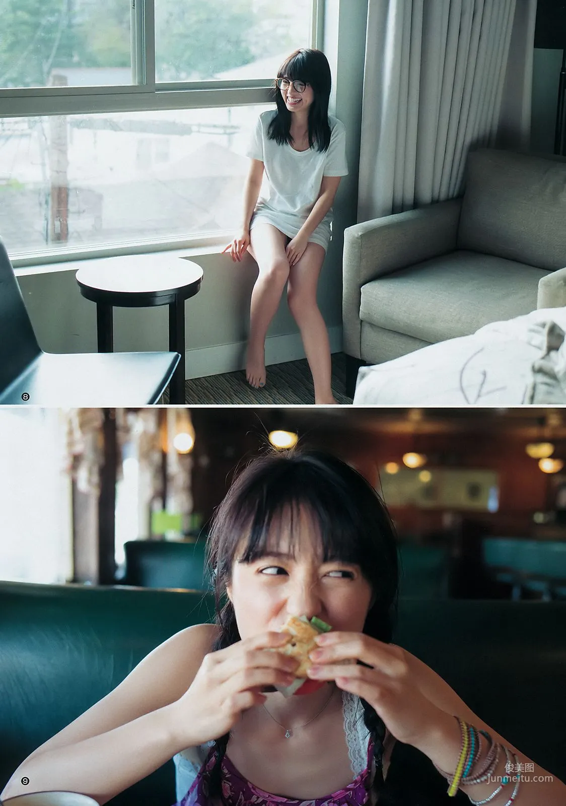 逢田梨香子 アンジェラ芽衣 [Weekly Young Jump] 2018年No.33 寫真雜志 6
