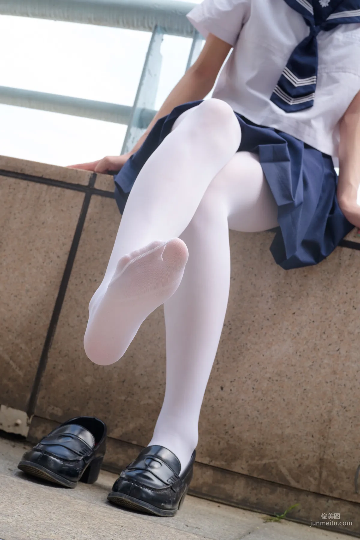 《高中女生JK白絲外拍》 [森蘿财團] BETA-004 寫真集 62