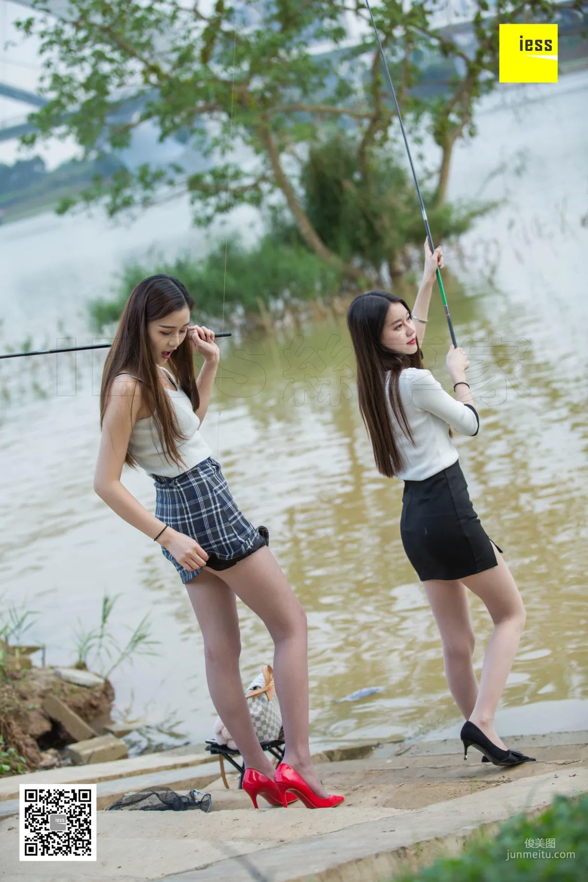 Models Jiajia Jiumei "Fishing or Fishing for Stockings?" [IESS] Photo Set photo 56