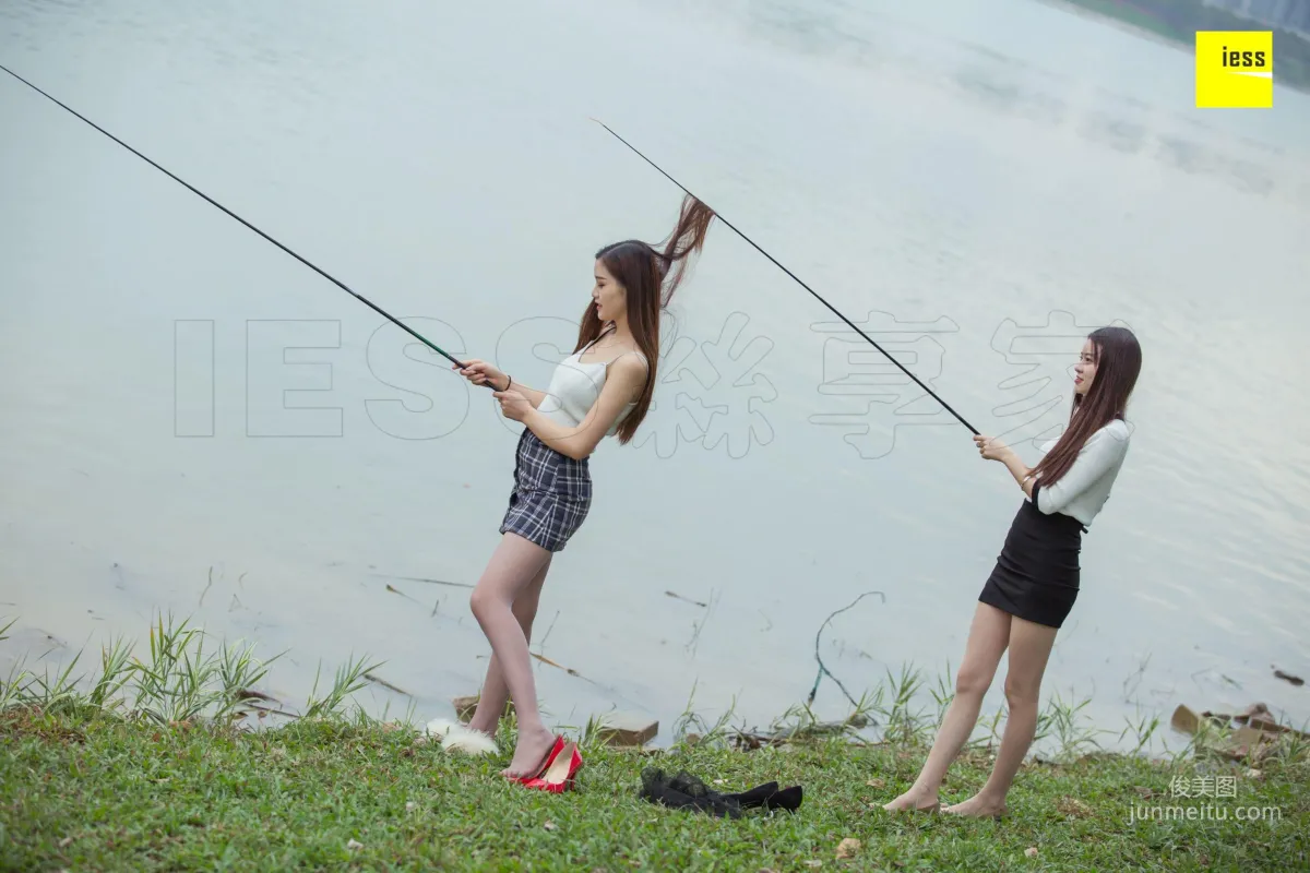 Models Jiajia Jiumei "Fishing or Fishing for Stockings?" [IESS] Photo Set photo 55