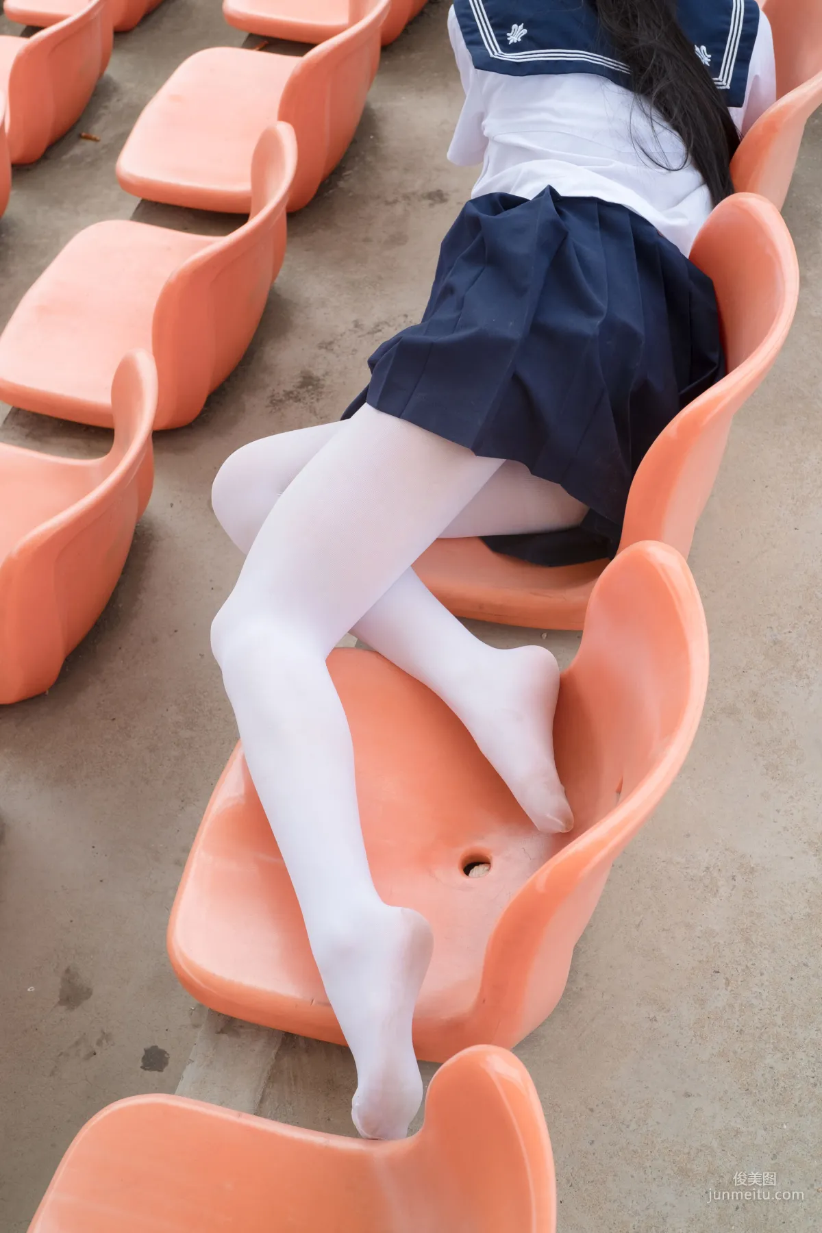 《高中女生JK白絲外拍》 [森蘿财團] BETA-004 寫真集 106