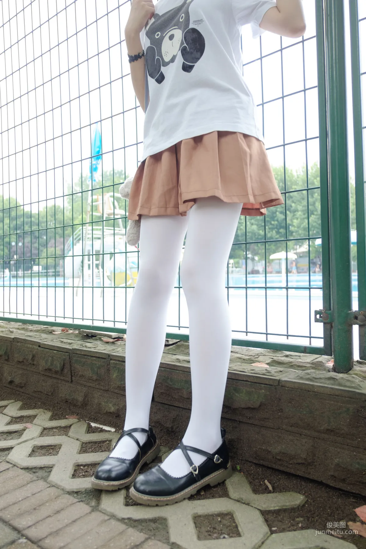《高中女生JK白絲外拍》 [森蘿财團] BETA-004 寫真集 32
