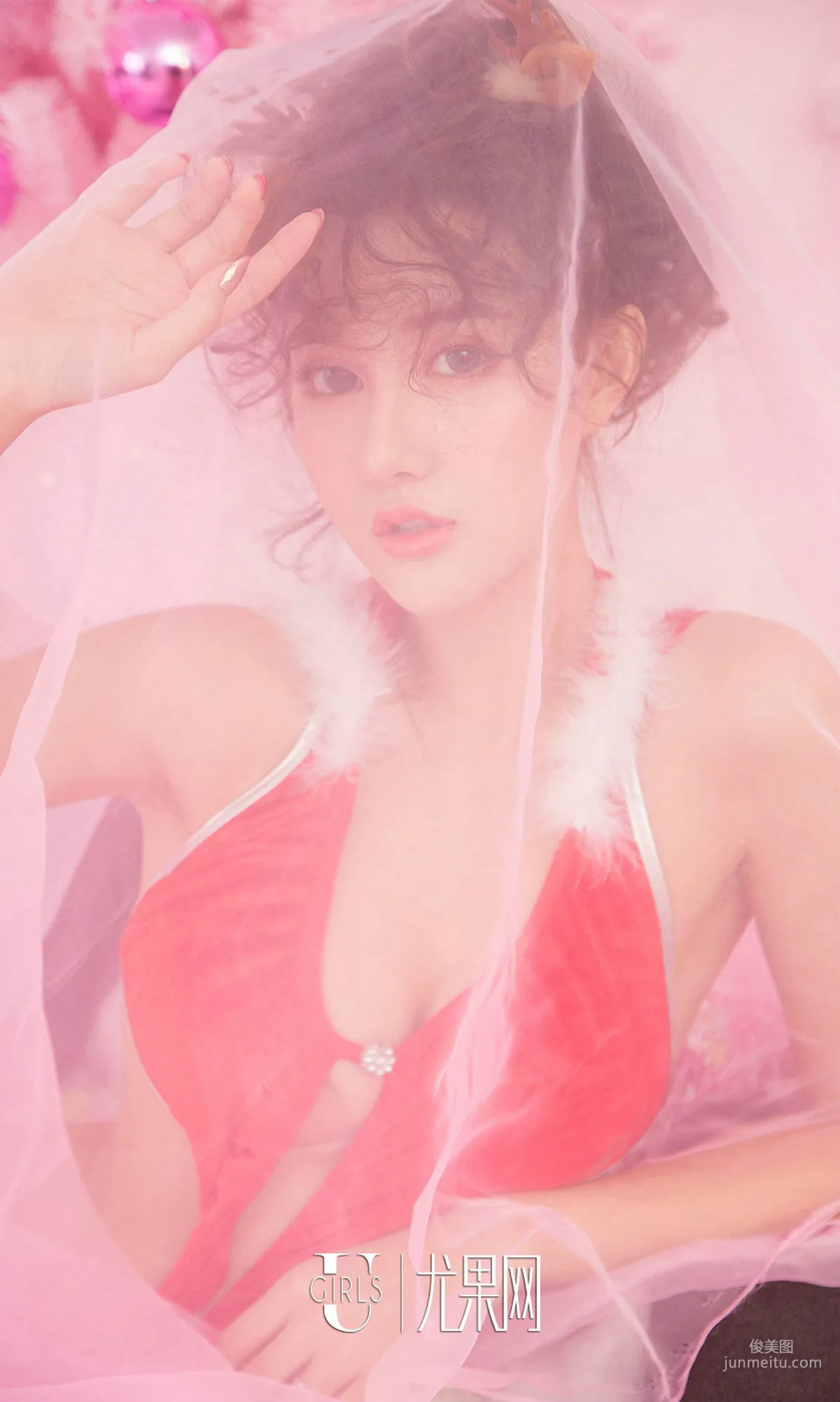 M Meng baby "Our Christmas" [Ugirls App] No.1315 Photo Set photo 8