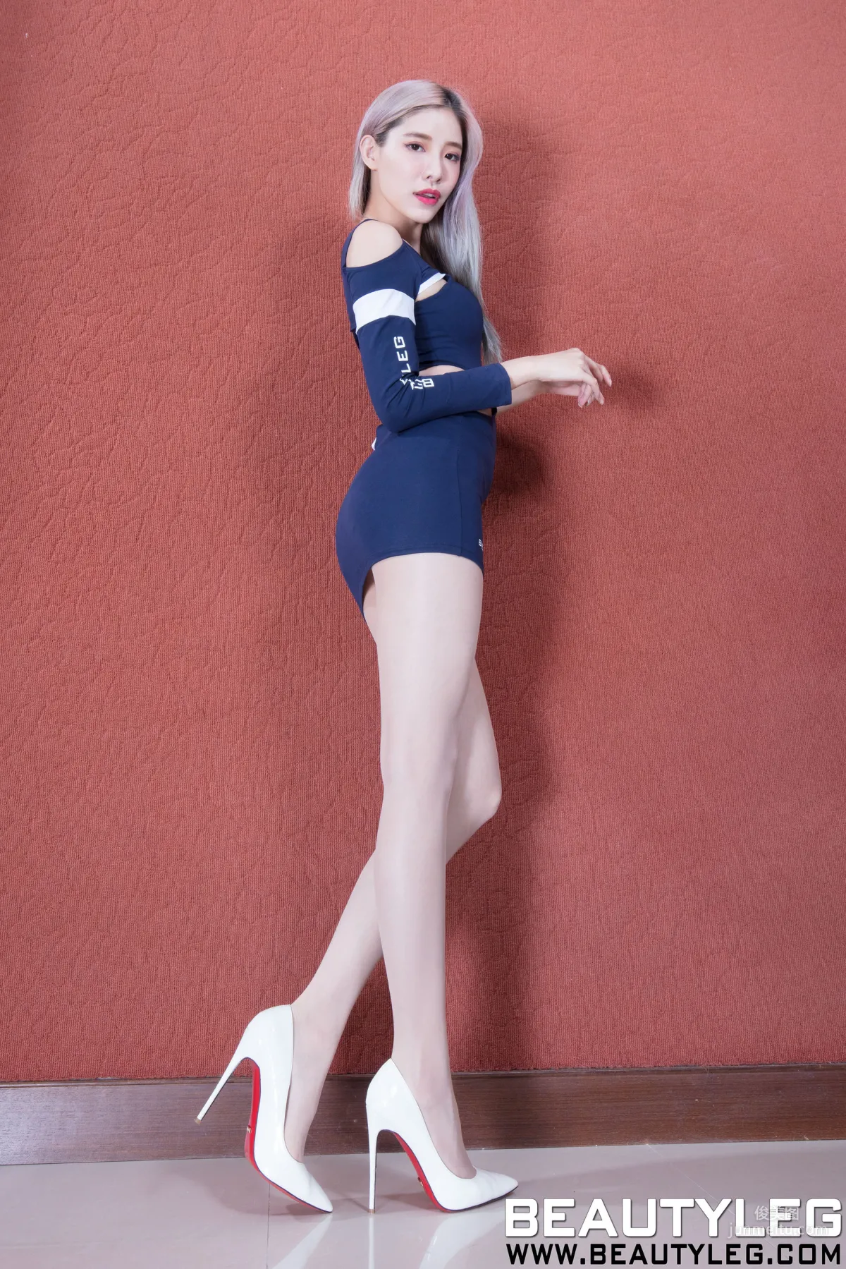 陳玉雪Abby《包臀絲襪美腿》 [Beautyleg] No.1704 寫真集 6