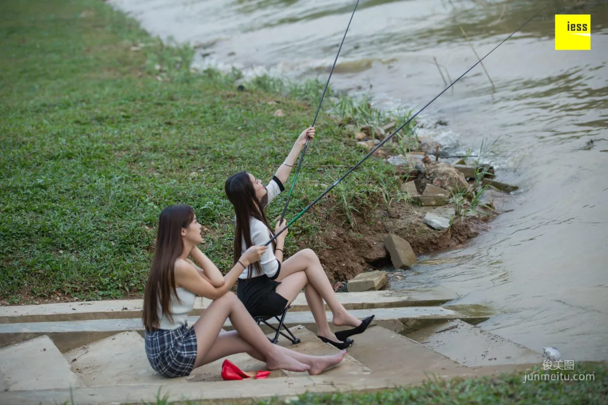 Models Jiajia Jiumei "Fishing or Fishing for Stockings?" [IESS] Photo Set photo 32