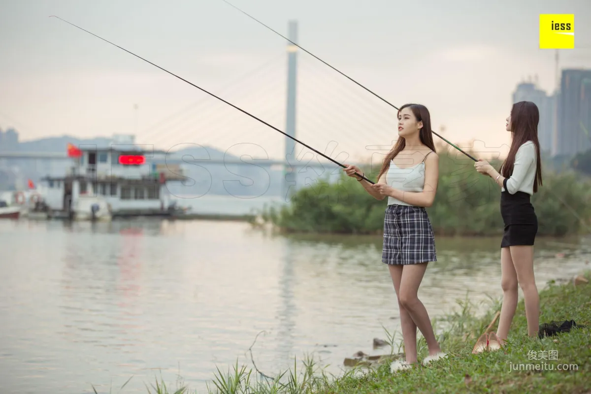 Models Jiajia Jiumei "Fishing or Fishing for Stockings?" [IESS] Photo Set photo 50