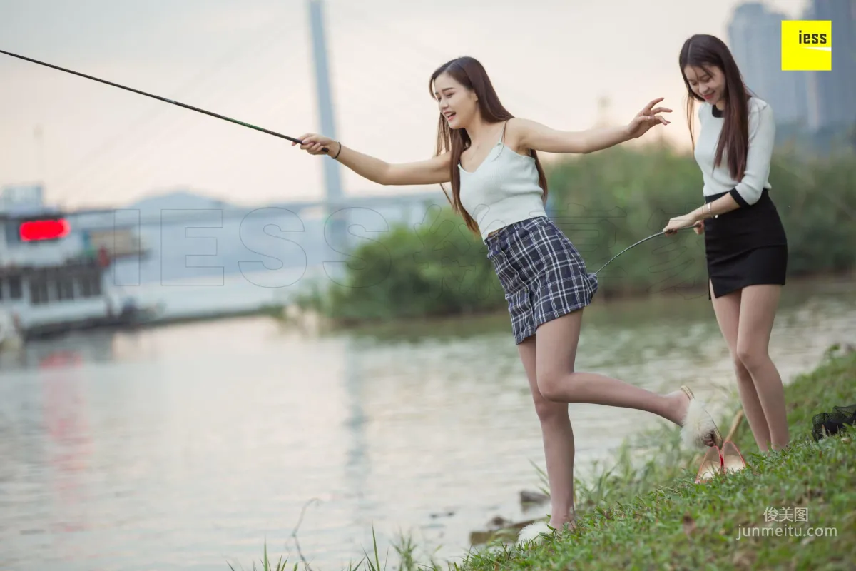 Models Jiajia Jiumei "Fishing or Fishing for Stockings?" [IESS] Photo Set photo 51
