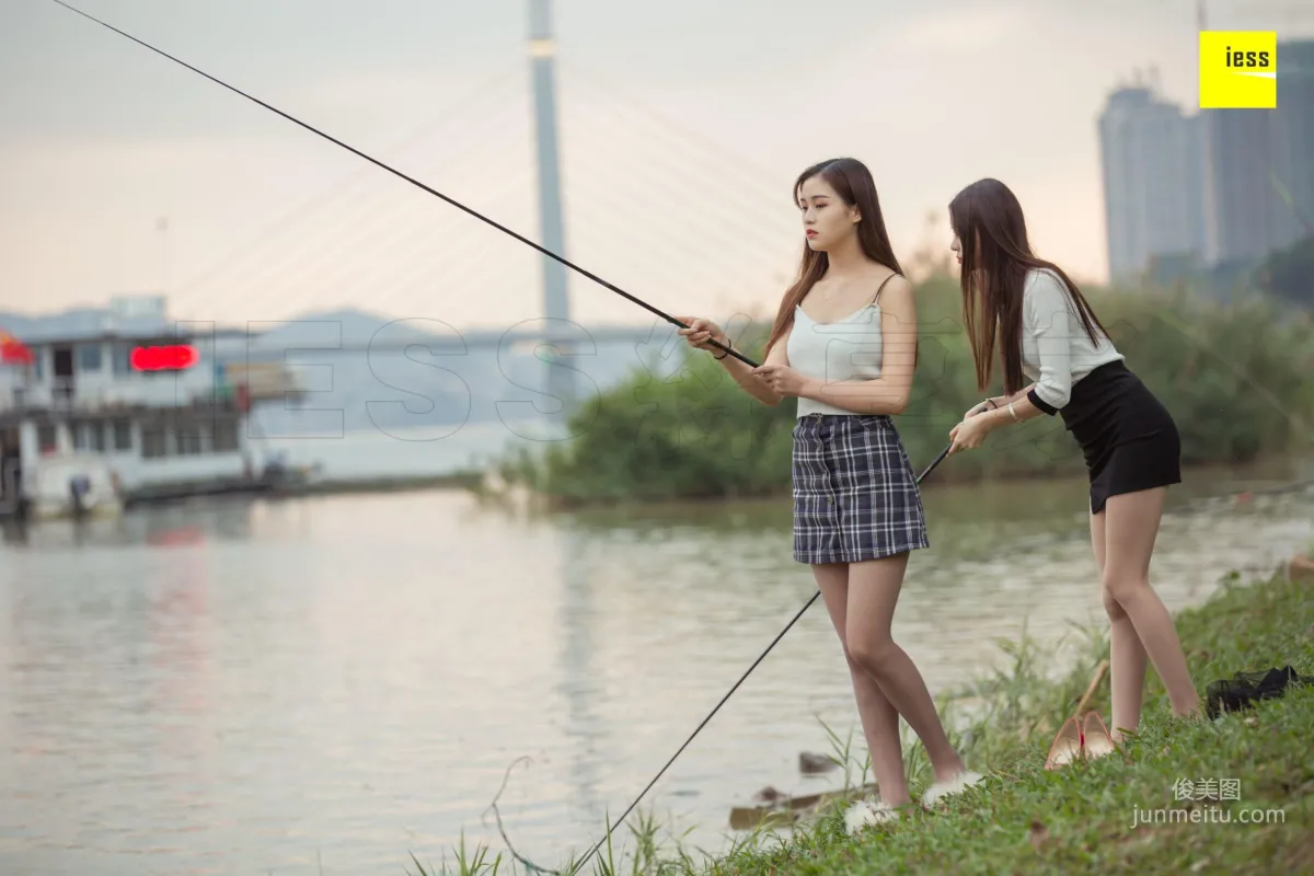 Models Jiajia Jiumei "Fishing or Fishing for Stockings?" [IESS] Photo Set photo 49