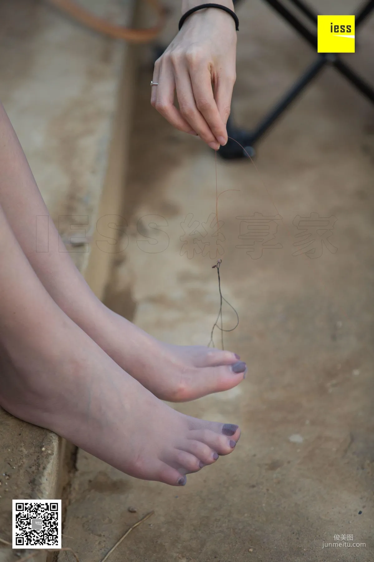 Models Jiajia Jiumei "Fishing or Fishing for Stockings?" [IESS] Photo Set photo 42