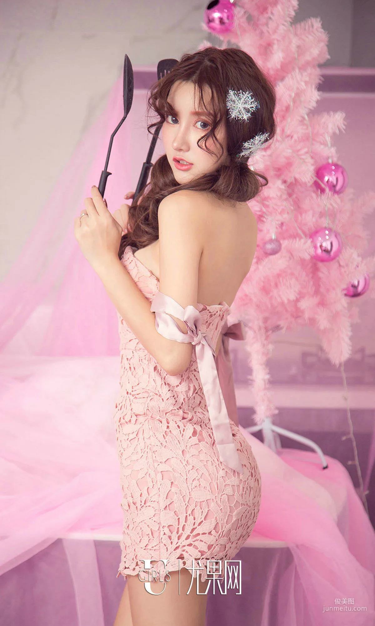 M Meng baby "Our Christmas" [Ugirls App] No.1315 Photo Set photo 20