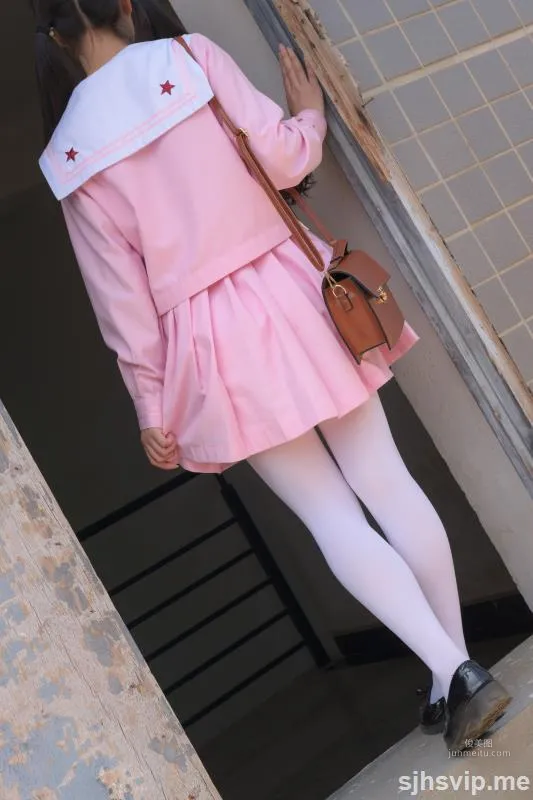 《JK粉色校服白丝》 [森萝财团] X-026 写真集70