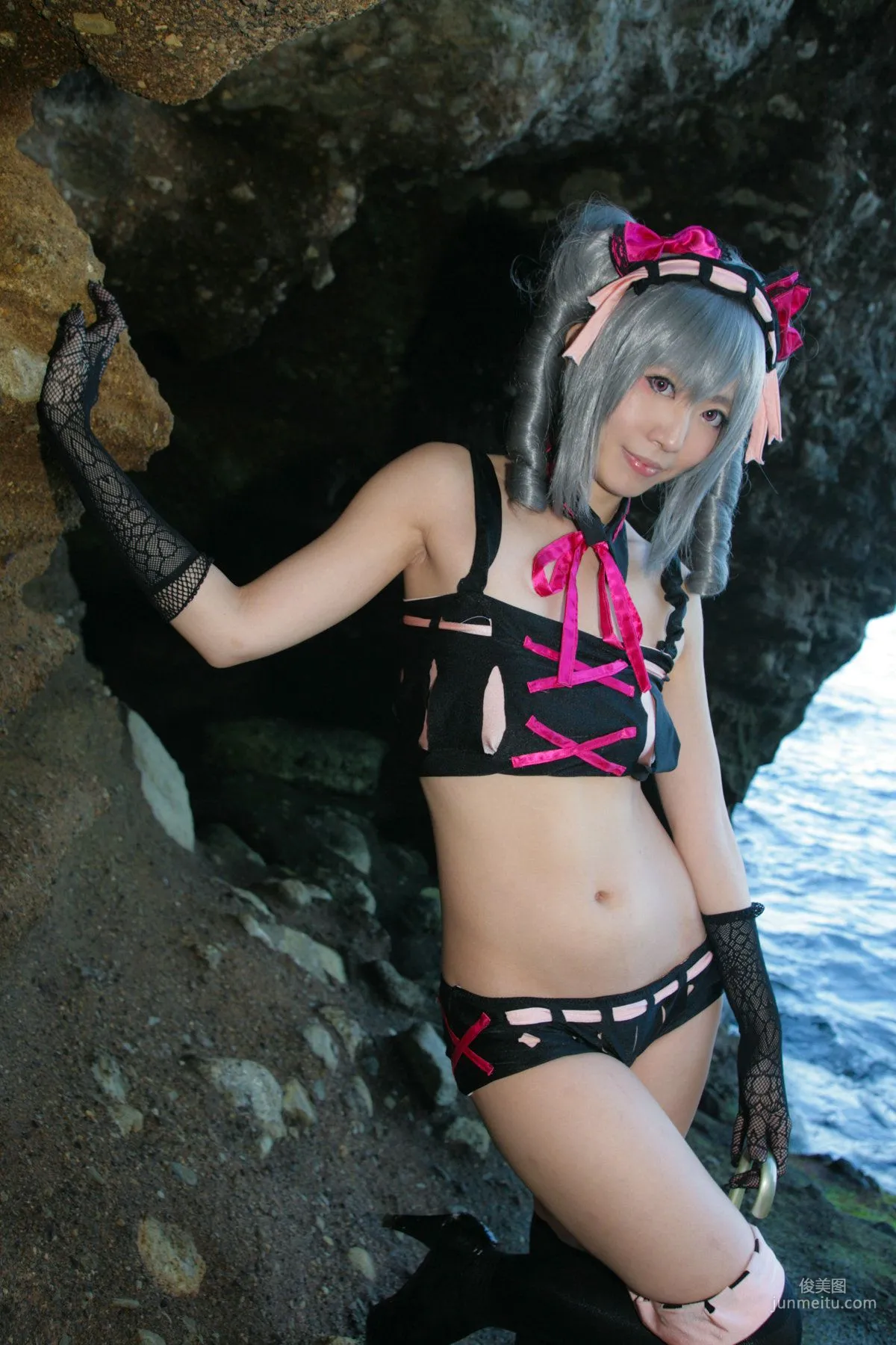 Ayane(あやね) 《Idolmaster》Kanzaki Ranko(神崎蘭子) [Wolf Fang!!] 寫真集 46
