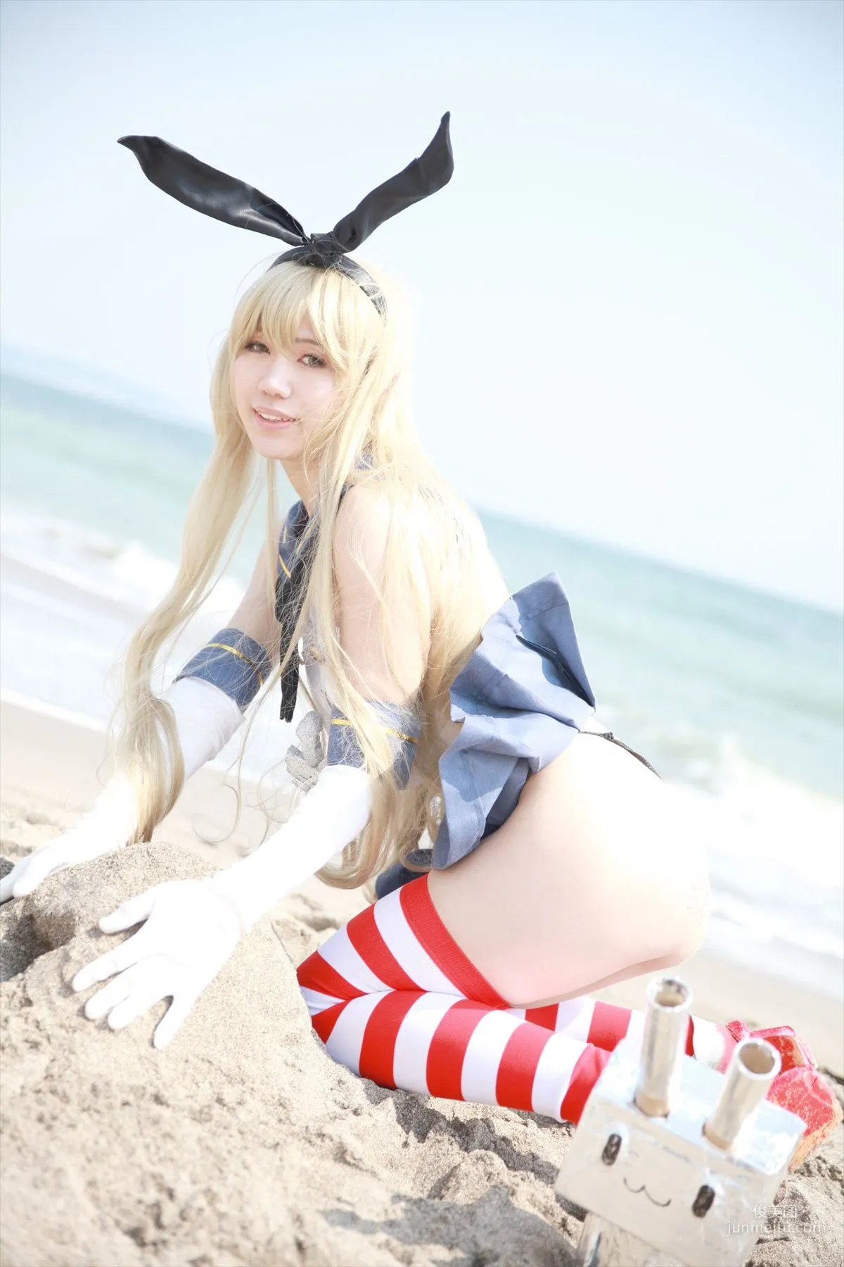 Hozaki(穂咲)《艦隊これくしょん》Shimakaze(島風) [ORANGE MANIAC] 寫真集 36