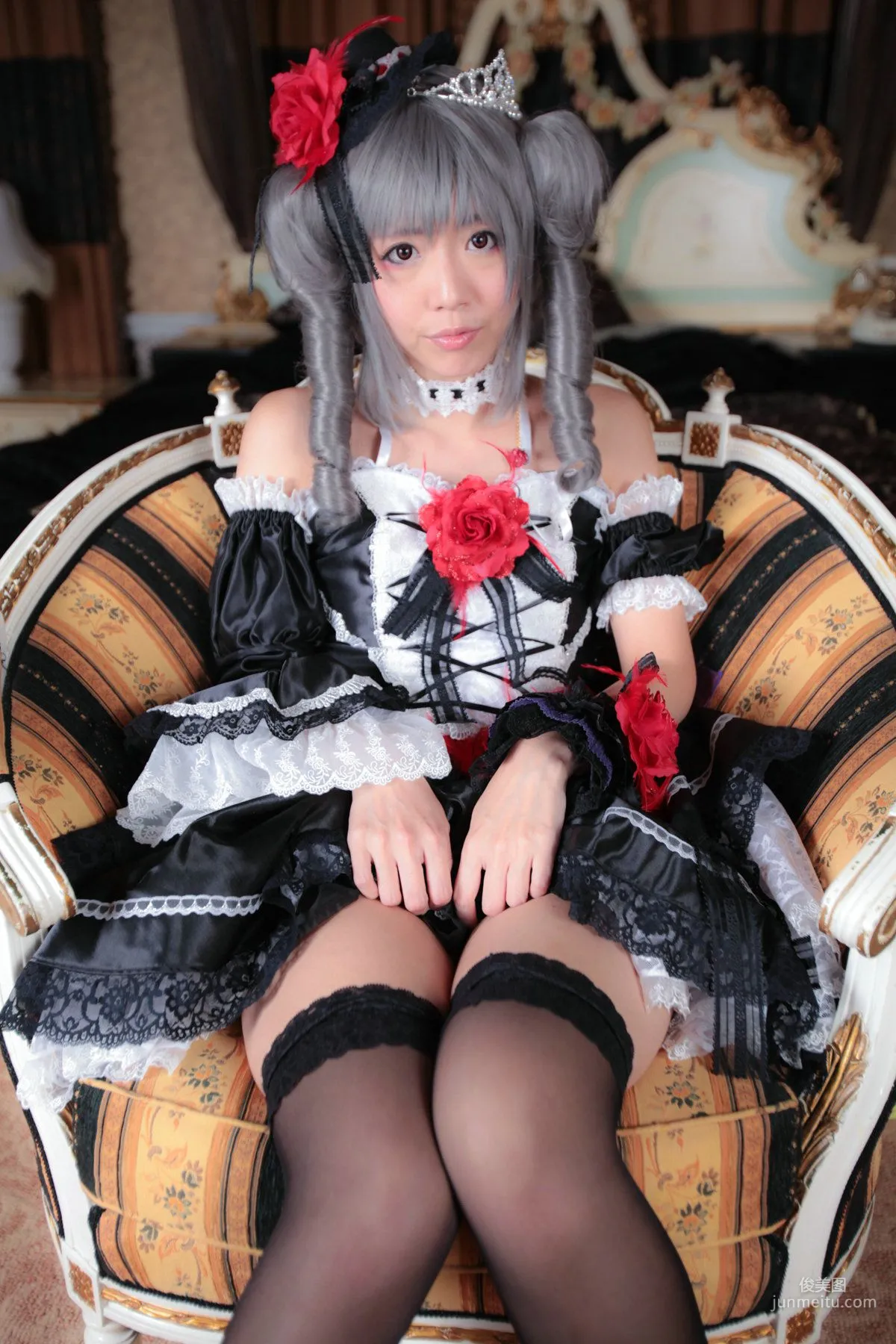 Ayane(あやね) 《Idolmaster》Kanzaki Ranko(神崎蘭子) [Wolf Fang!!] 寫真集 10