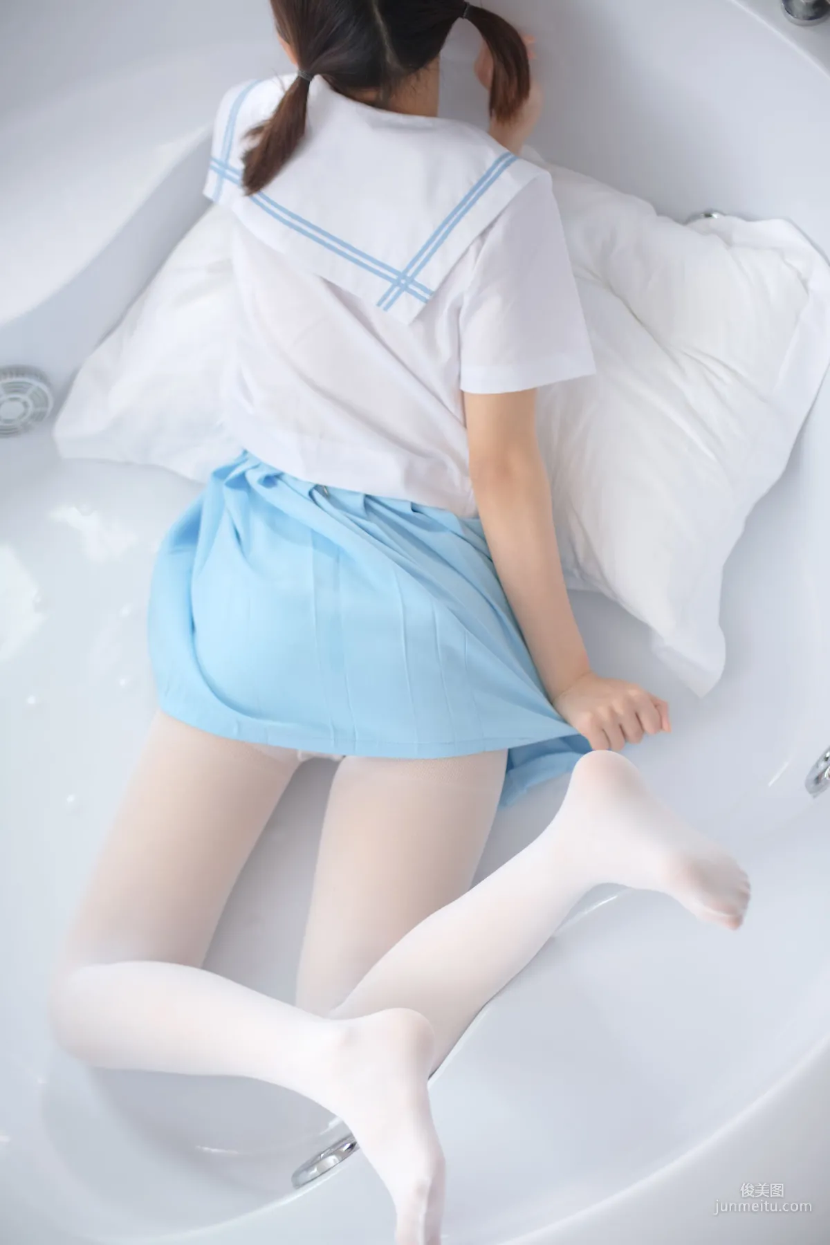 《JK浴缸戲水》 [森蘿财團] X-032 寫真集 3