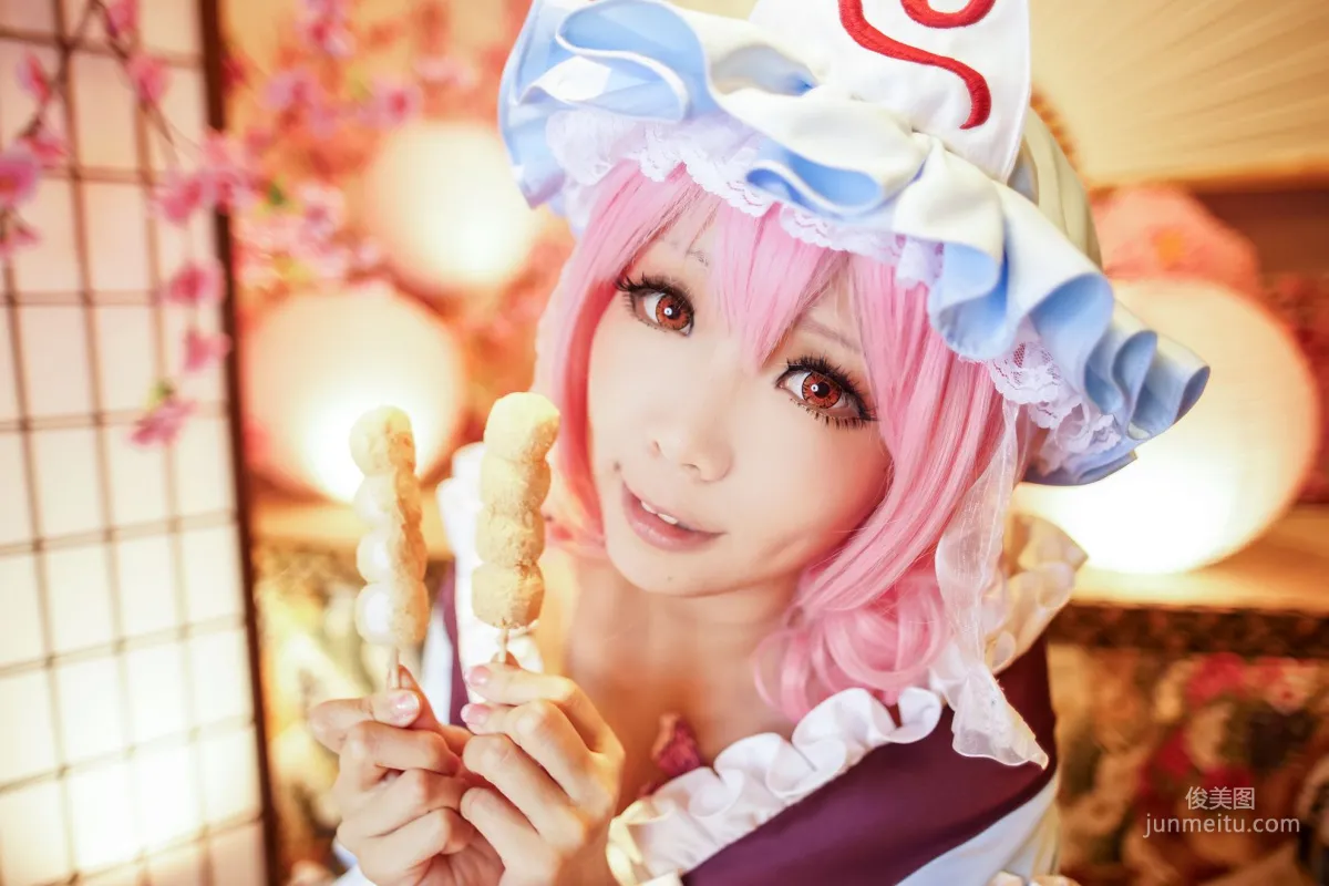 Ely 《東方Project》Saigyouji Yuyuko(西行寺幽々子) 寫真集 49