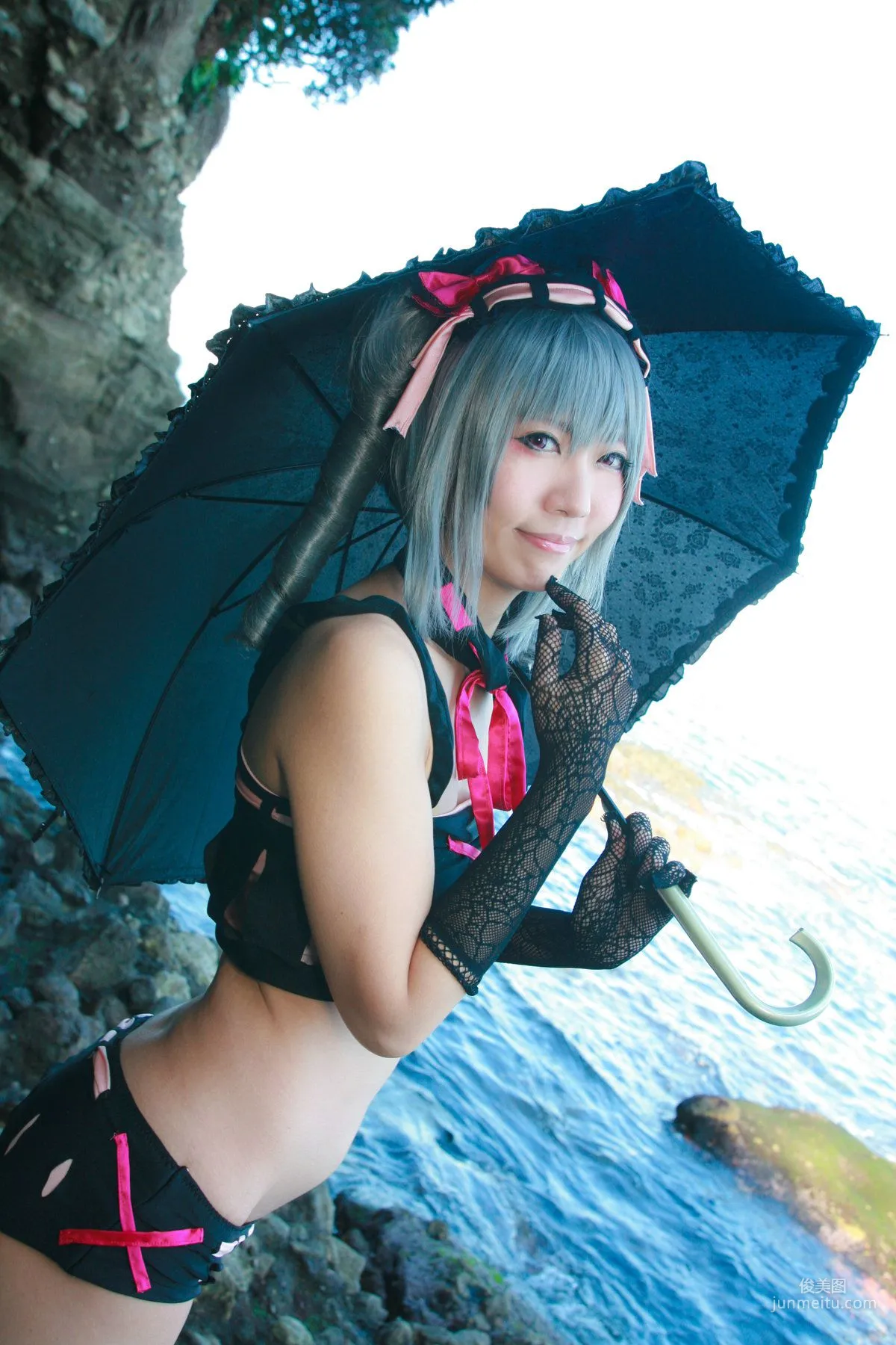 Ayane(あやね) 《Idolmaster》Kanzaki Ranko(神崎蘭子) [Wolf Fang!!] 寫真集 23