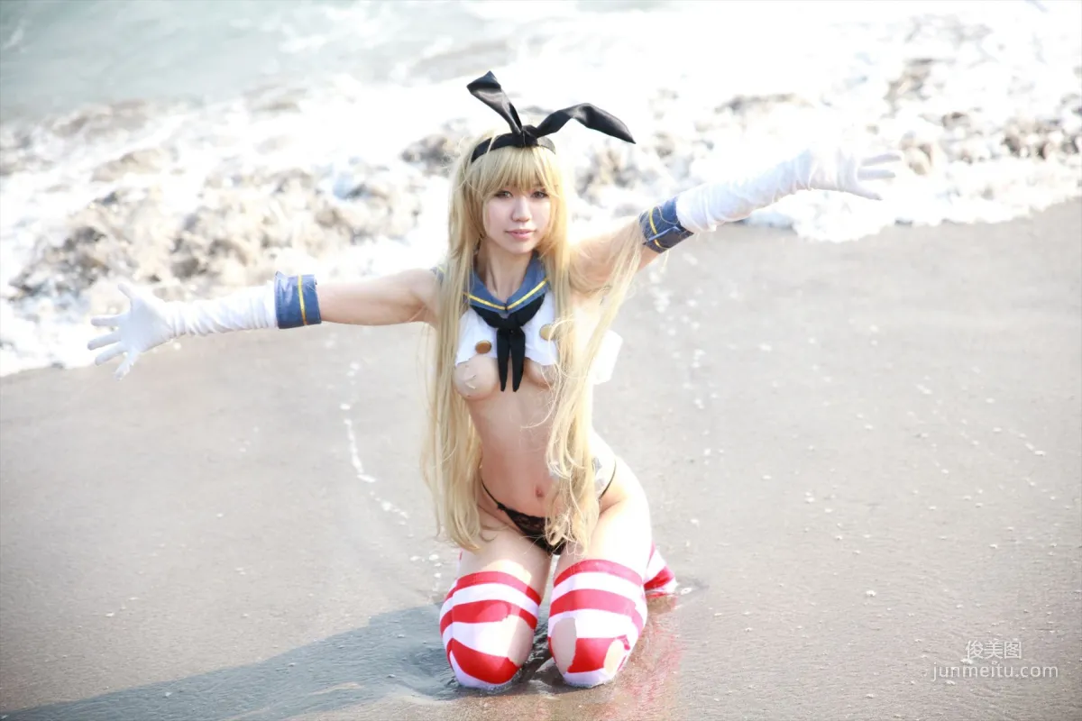 Hozaki(穂咲)《艦隊これくしょん》Shimakaze(島風) [ORANGE MANIAC] 寫真集 73