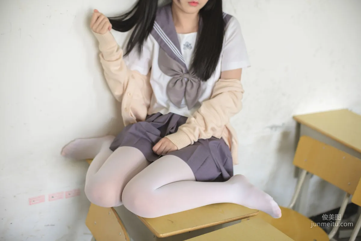 《JK校服白絲》 [森蘿财團] X-017 寫真集 11
