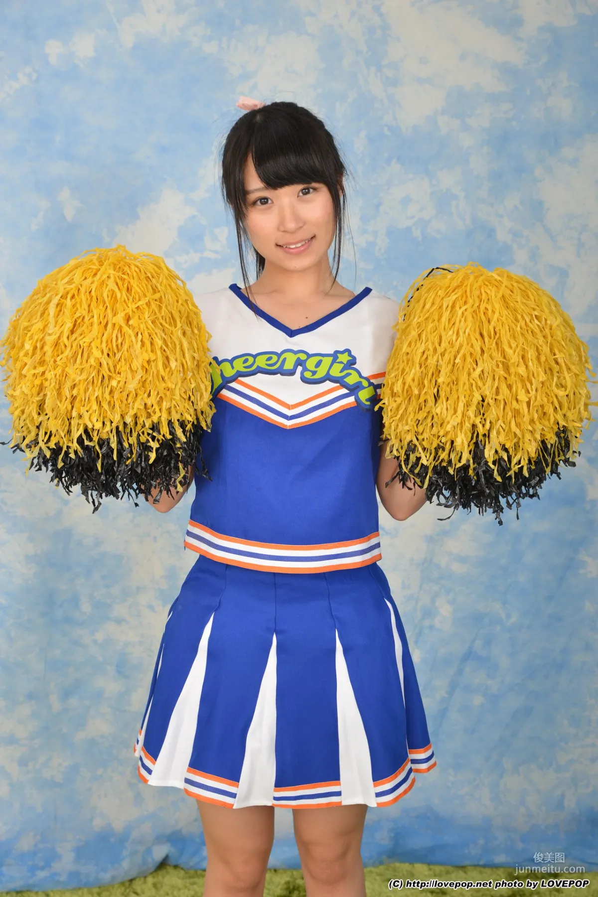 三國さらん《Cum slumber cheerleader ! - PPV》 [LOVEPOP] 寫真集 2