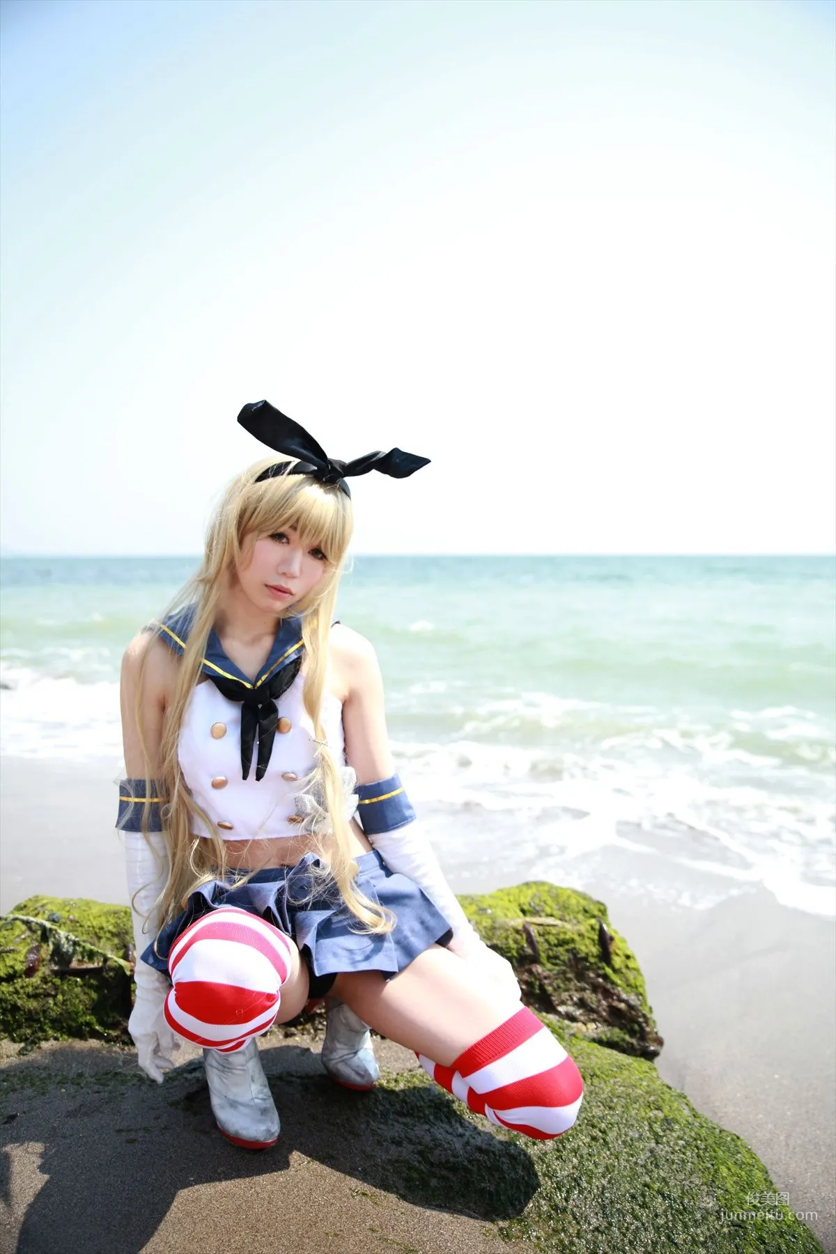 Hozaki(穂咲)《艦隊これくしょん》Shimakaze(島風) [ORANGE MANIAC] 寫真集 8