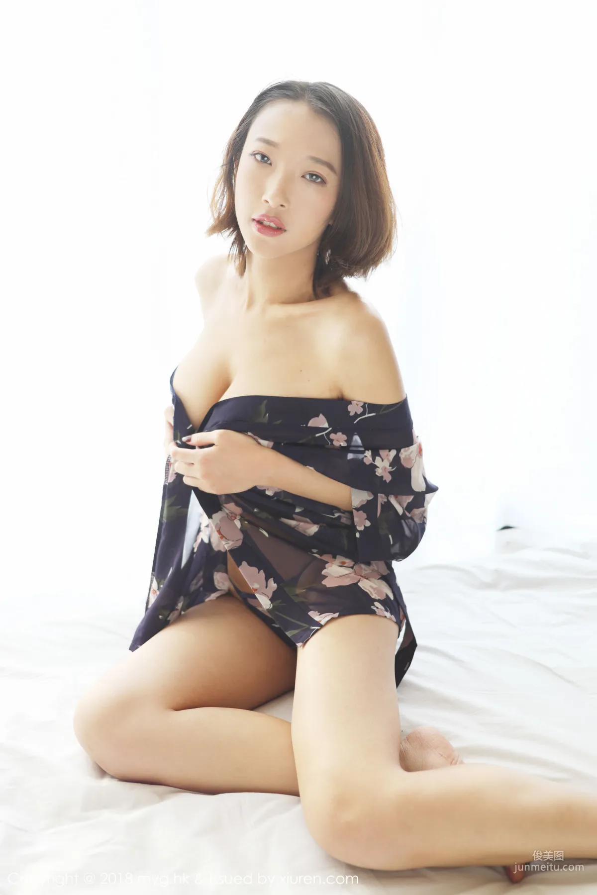 女神@栗子Riz《旗袍内衣》 [美媛館MyGirl] Vol.332 寫真集 22