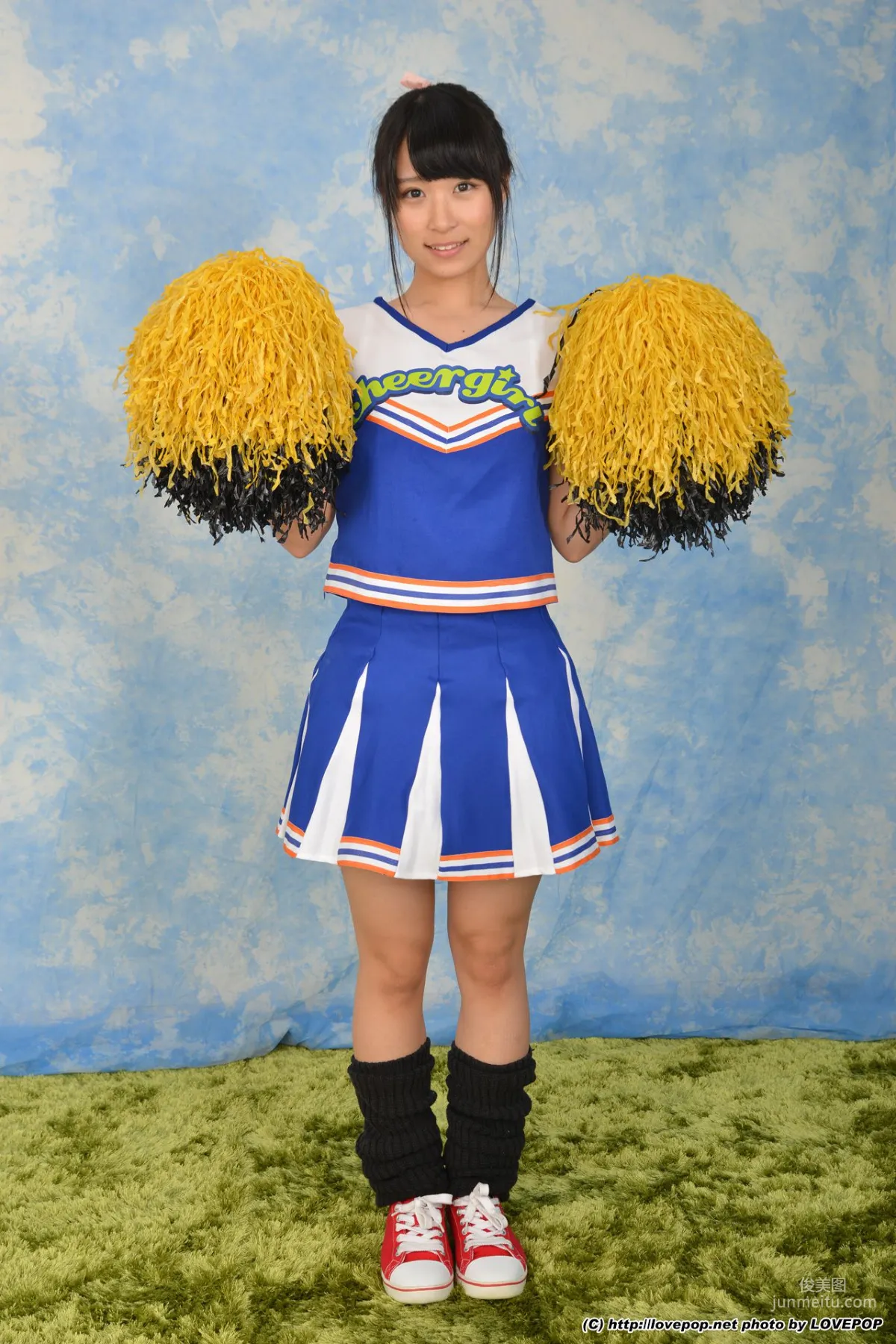 三國さらん《Cum slumber cheerleader ! - PPV》 [LOVEPOP] 写真集1