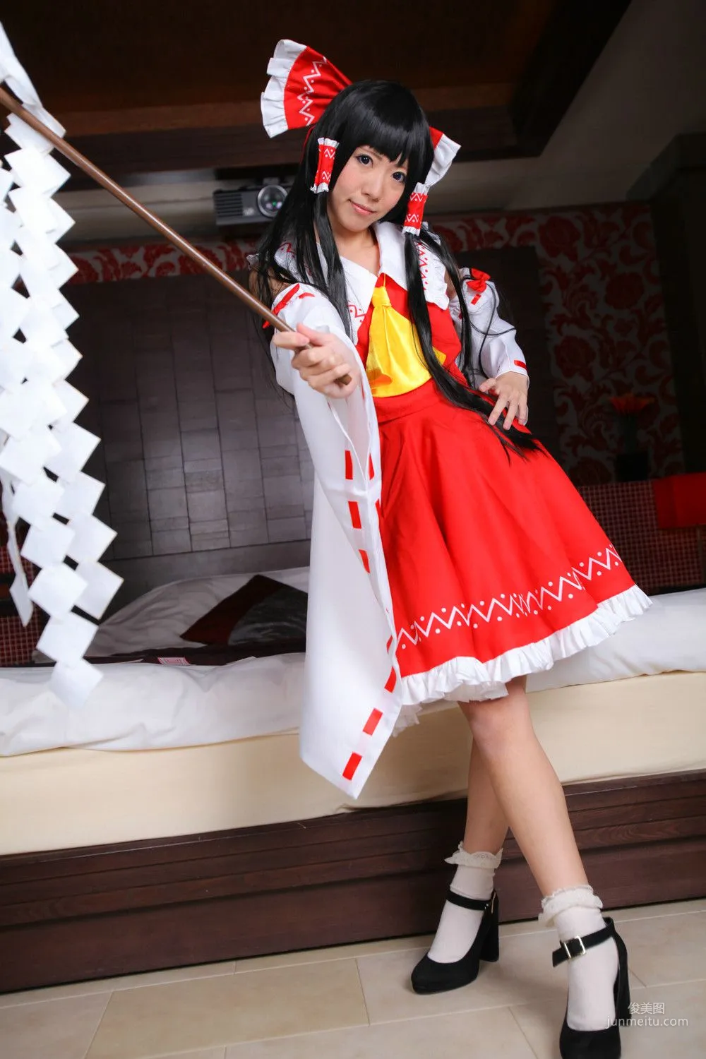 Ayane "Touhou Project" Hakurei Reimu [Wolf Fang!!] photo 56