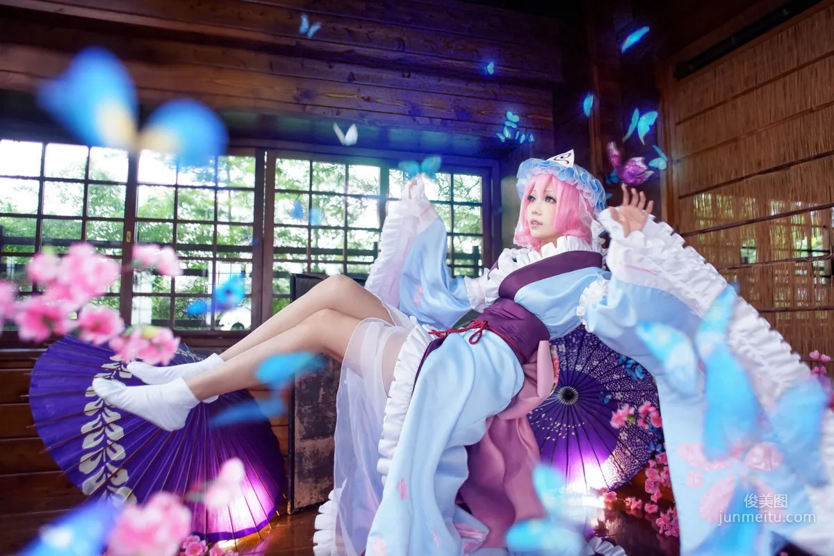 Ely 《東方Project》Saigyouji Yuyuko(西行寺幽々子) 寫真集 30