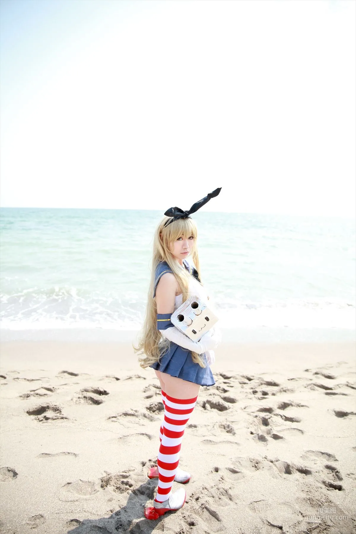 Hozaki(穂咲)《艦隊これくしょん》Shimakaze(島風) [ORANGE MANIAC] 寫真集 25