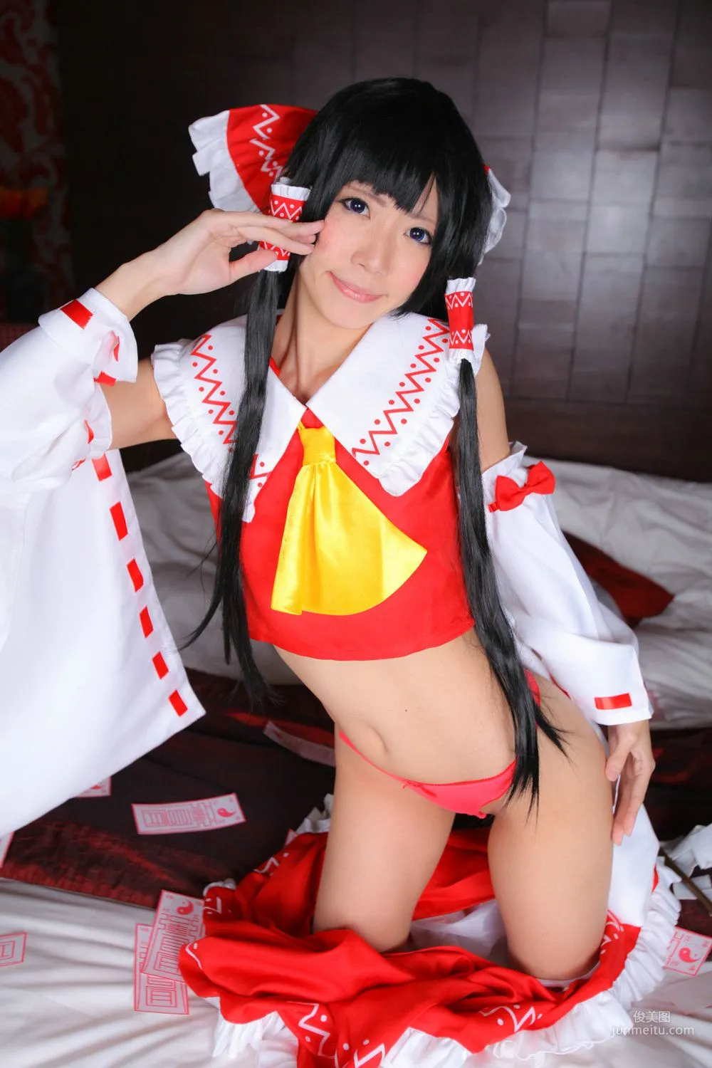 Ayane "Touhou Project" Hakurei Reimu [Wolf Fang!!] photo 93