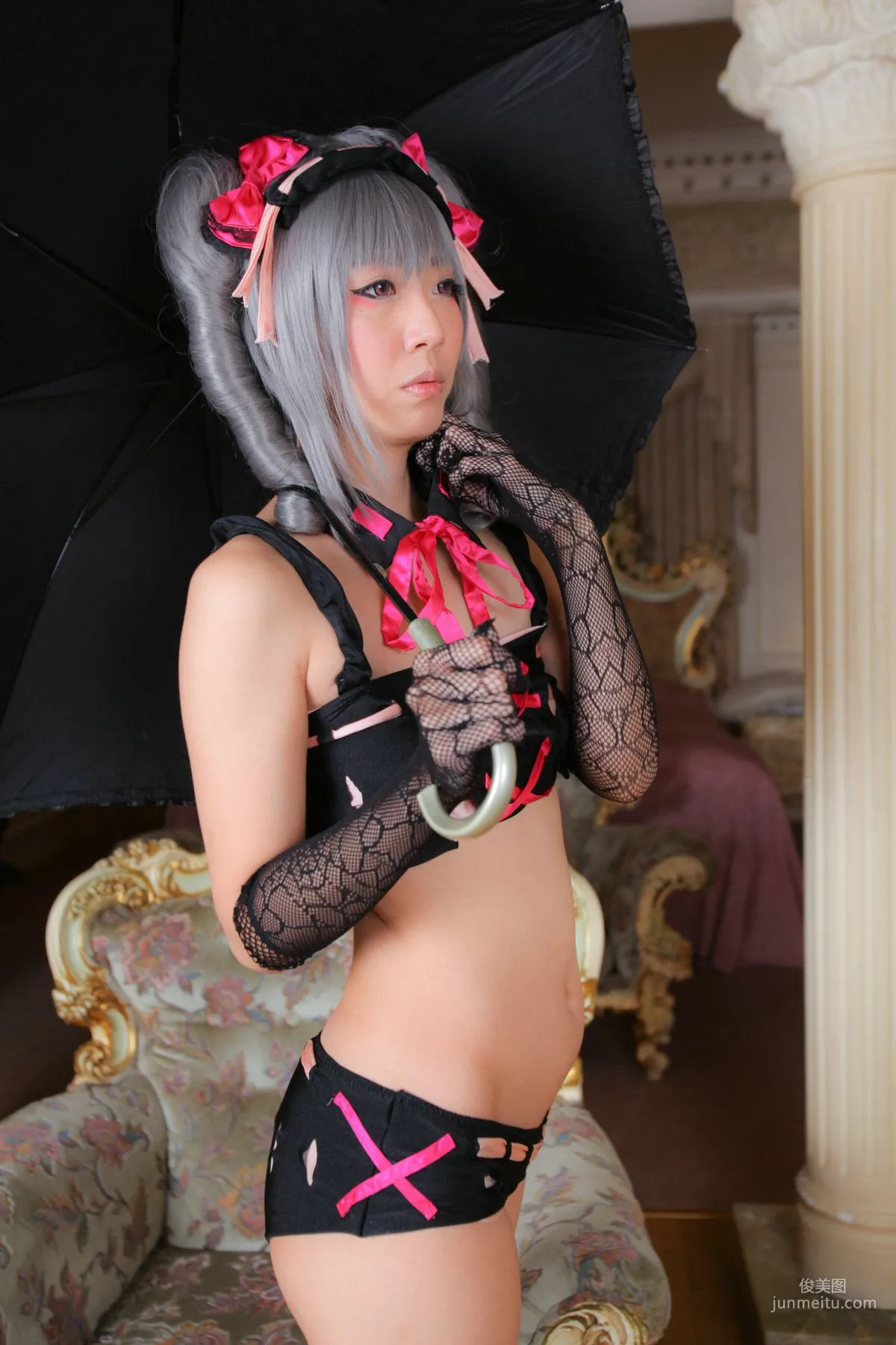 Ayane(あやね) 《Idolmaster》Kanzaki Ranko(神崎蘭子) [Wolf Fang!!] 寫真集 66