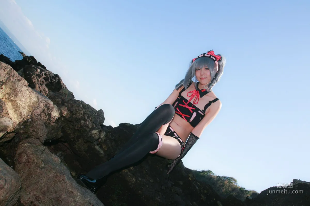Ayane(あやね) 《Idolmaster》Kanzaki Ranko(神崎蘭子) [Wolf Fang!!] 寫真集 30