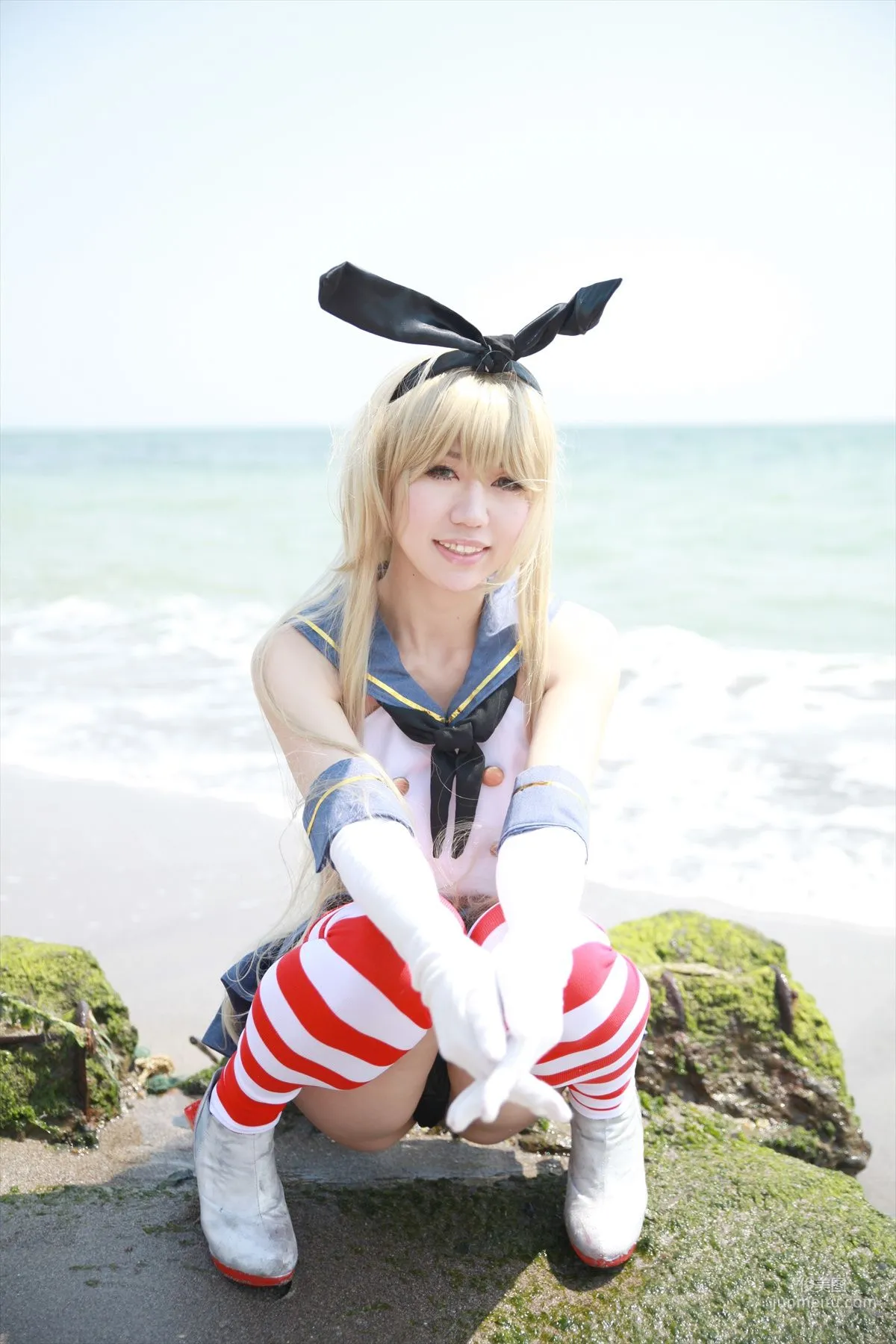 Hozaki(穂咲)《艦隊これくしょん》Shimakaze(島風) [ORANGE MANIAC] 寫真集 7