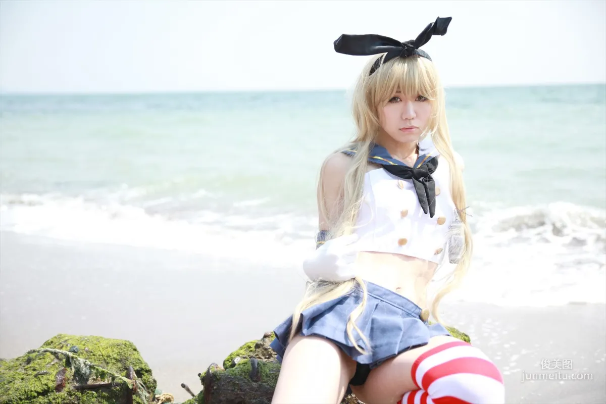 Hozaki(穂咲)《艦隊これくしょん》Shimakaze(島風) [ORANGE MANIAC] 寫真集 5