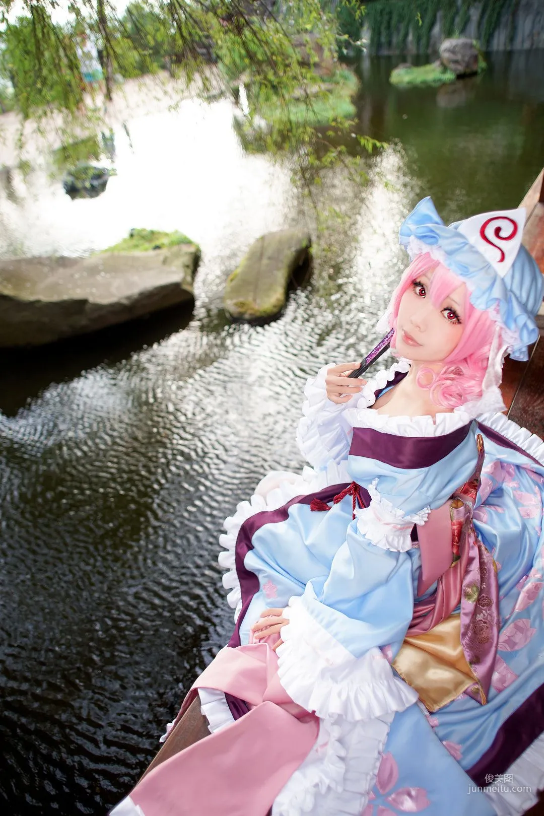 Ely 《東方Project》Saigyouji Yuyuko(西行寺幽々子) 寫真集 17