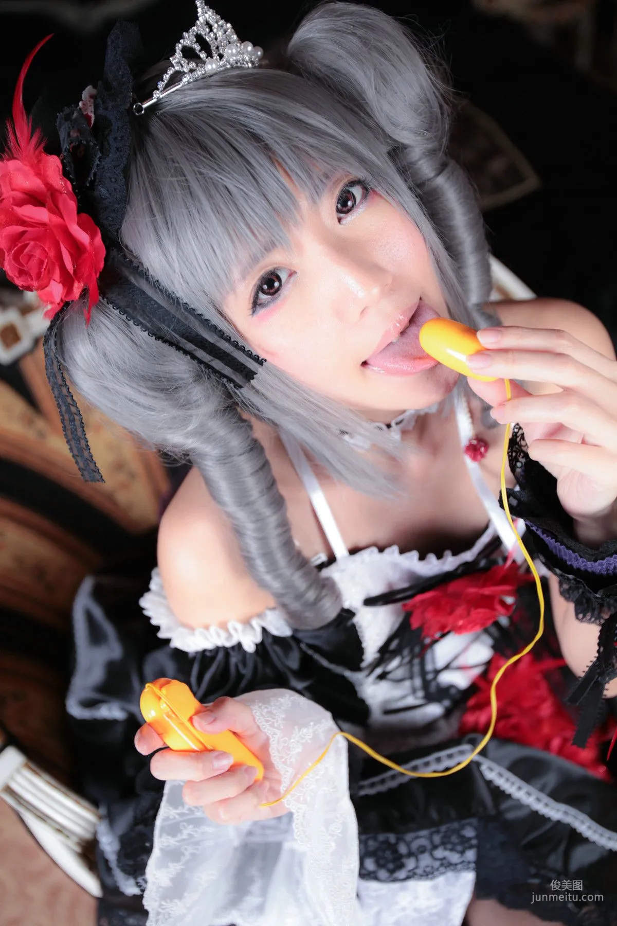 Ayane(あやね) 《Idolmaster》Kanzaki Ranko(神崎蘭子) [Wolf Fang!!] 寫真集 16