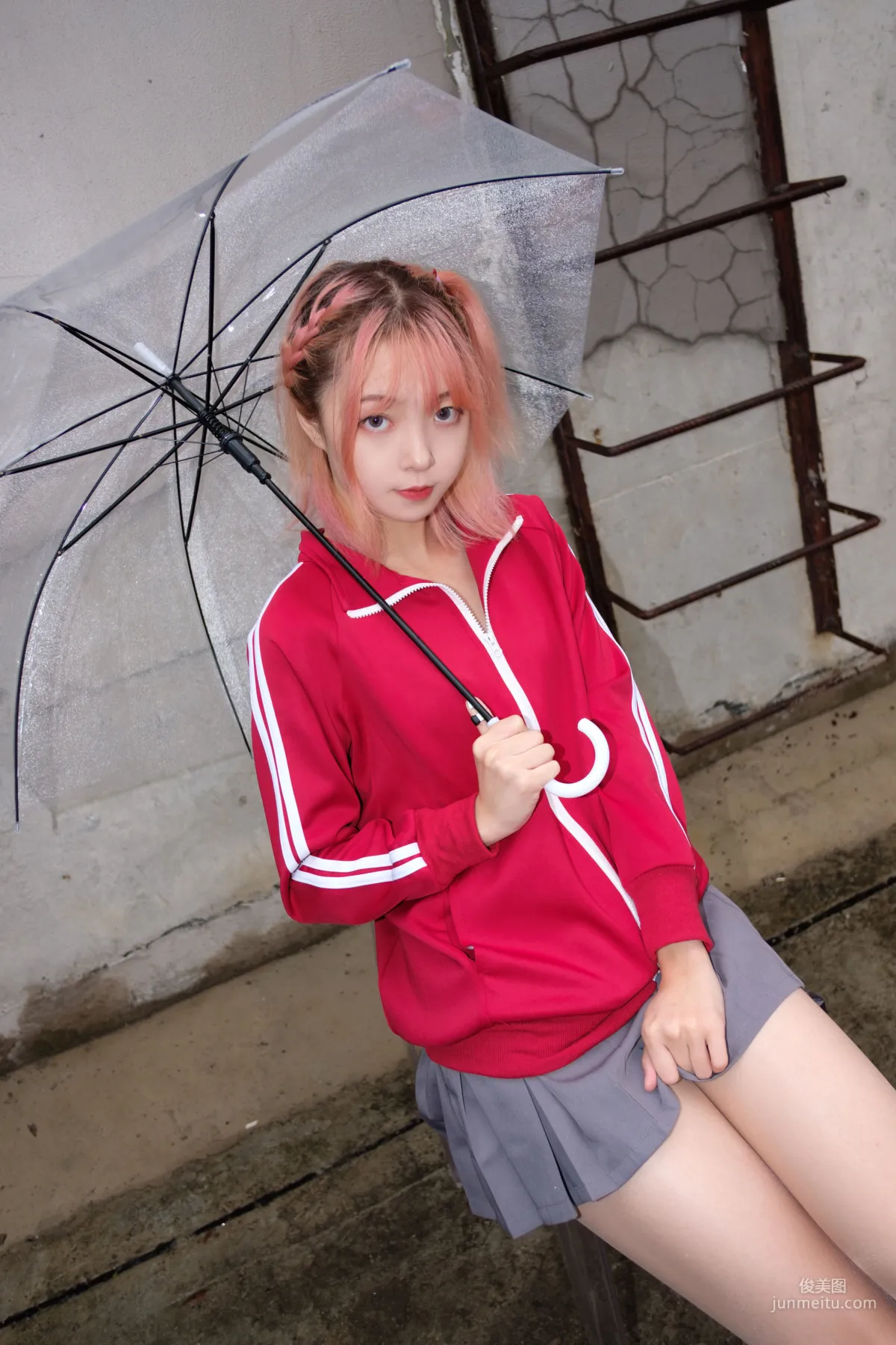《红衣少女浴缸玩肉丝》 [森萝财团] X-044 写真集8