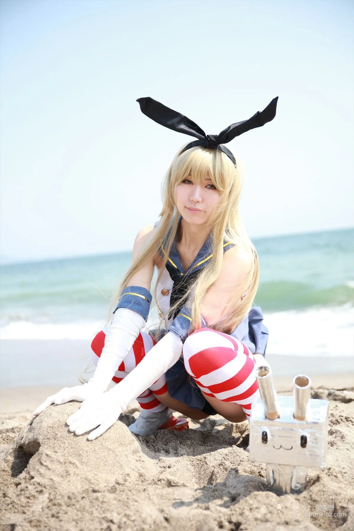 Hozaki(穂咲)《艦隊これくしょん》Shimakaze(島風) [ORANGE MANIAC] 寫真集 34