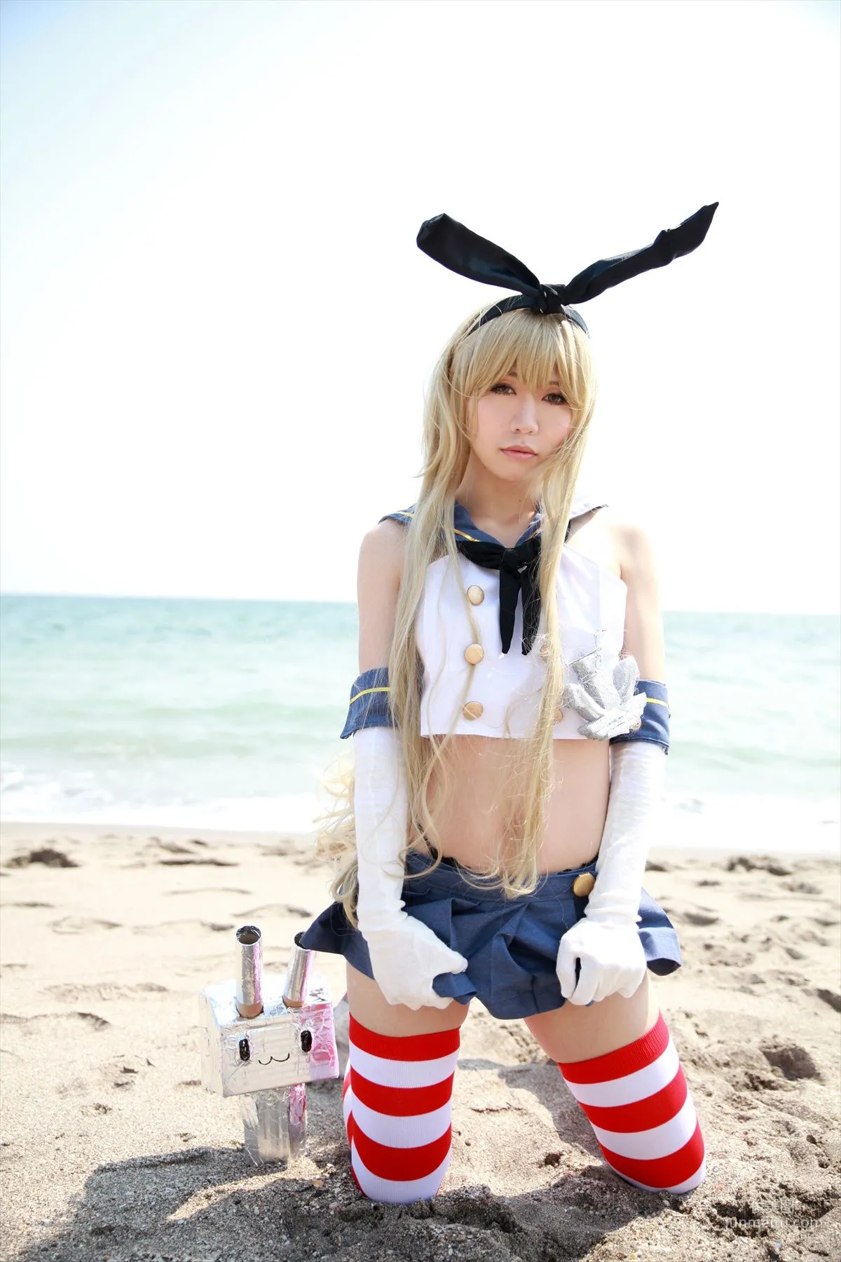 Hozaki(穂咲)《艦隊これくしょん》Shimakaze(島風) [ORANGE MANIAC] 寫真集 33