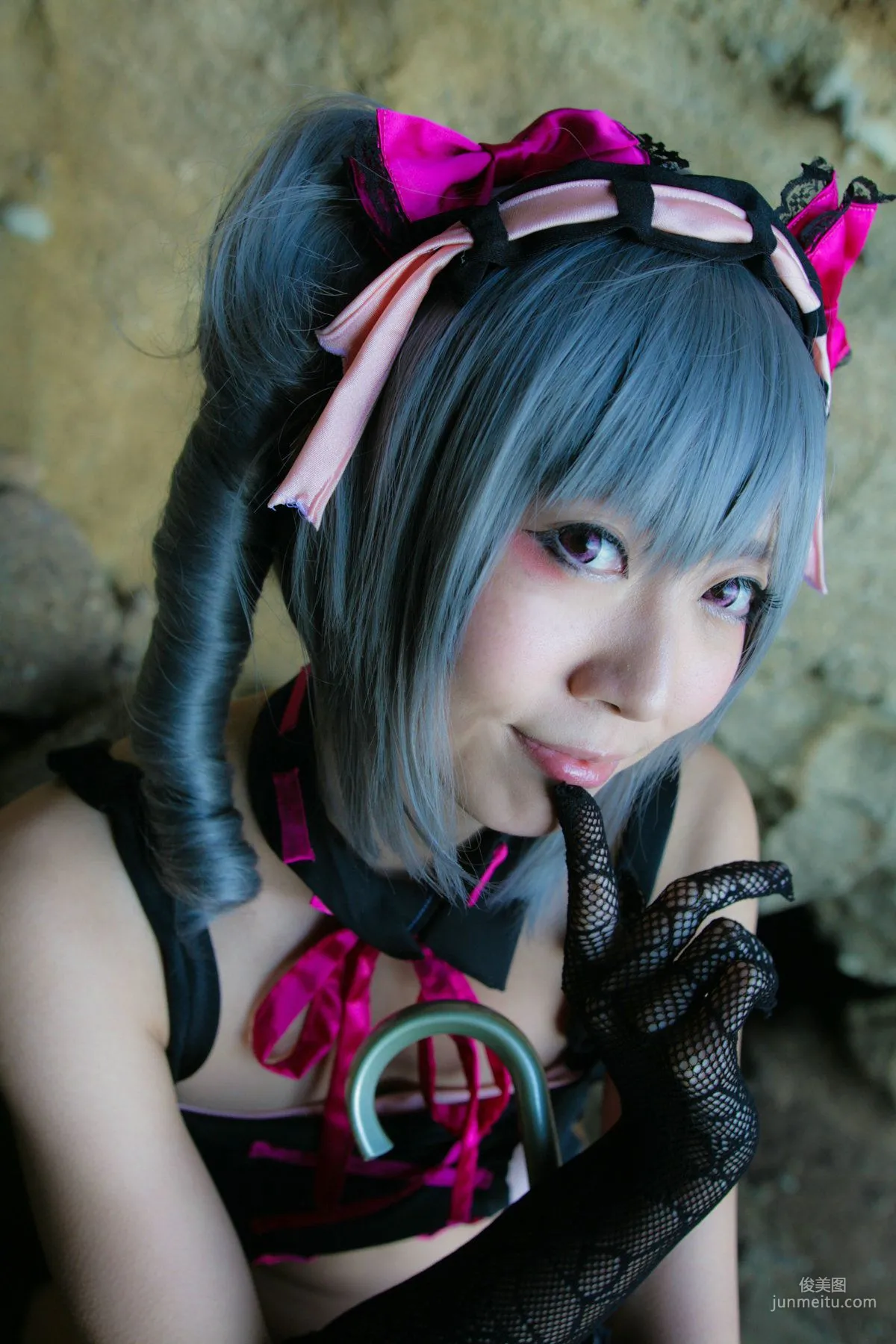 Ayane(あやね) 《Idolmaster》Kanzaki Ranko(神崎蘭子) [Wolf Fang!!] 寫真集 41