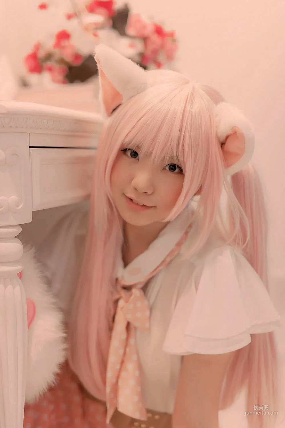 Enako(えなこ) [Enacat] Necomimi (ネコ耳)(White) 写真集105