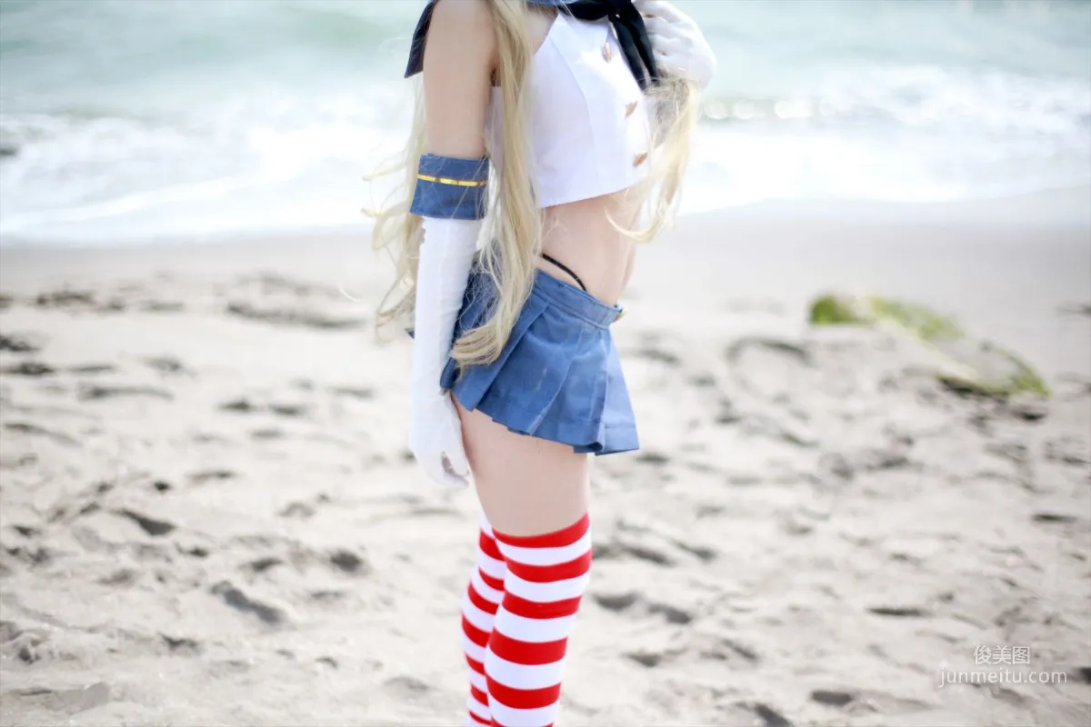 Hozaki(穂咲)《艦隊これくしょん》Shimakaze(島風) [ORANGE MANIAC] 寫真集 17