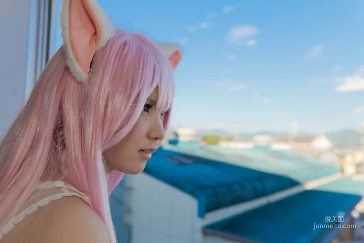 Enako(えなこ) [Enacat] Necomimi (ネコ耳)(White) 写真集110