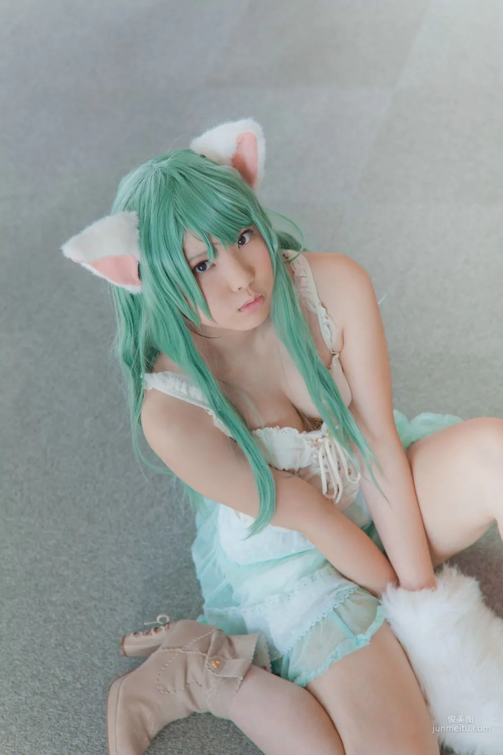 Enako(えなこ) [Enacat] Necomimi (ネコ耳)(White) 写真集10