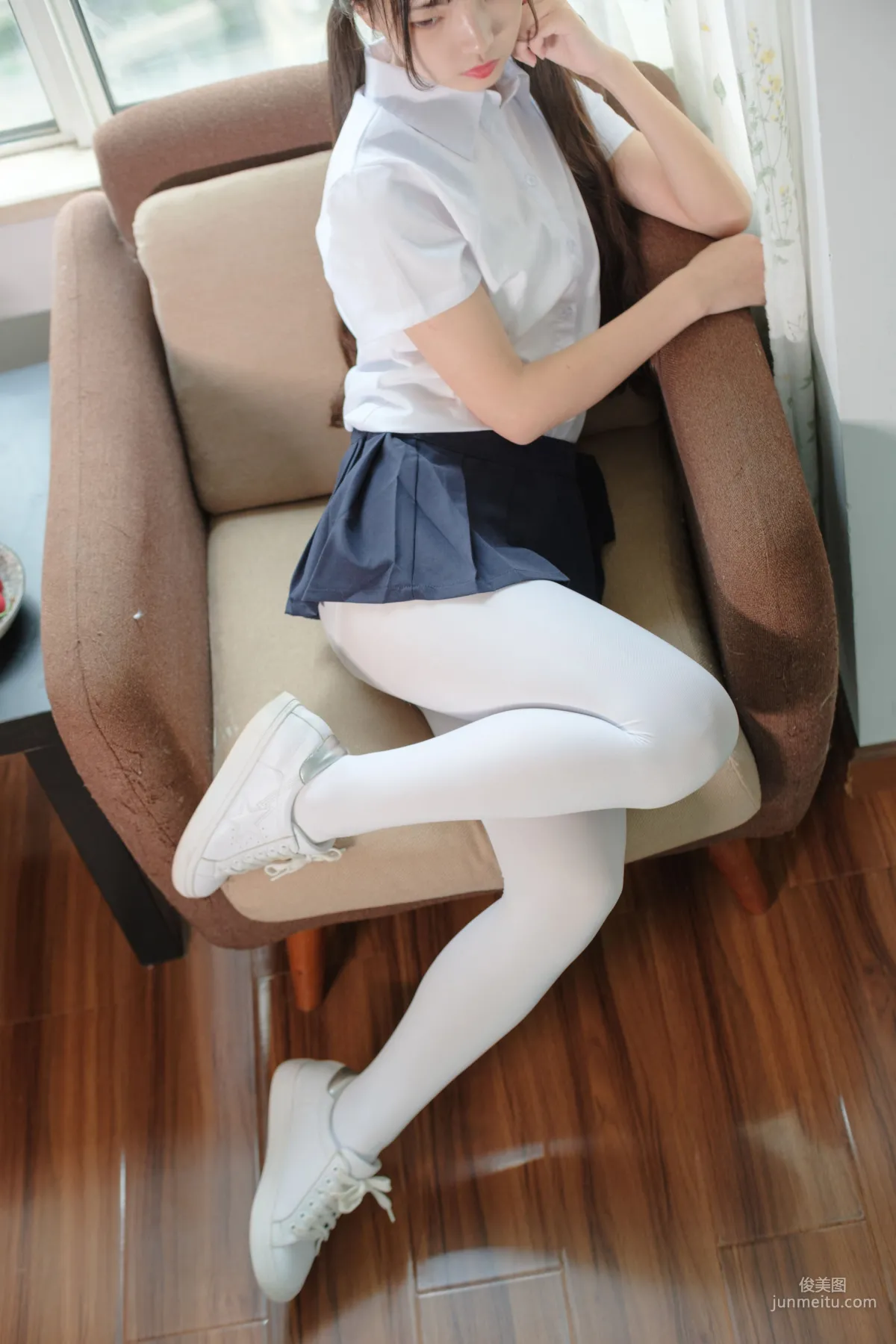 《JK白丝清纯小妹》 [森萝财团] X-034 写真集4