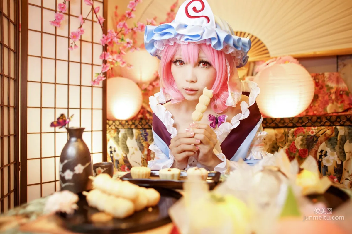 Ely 《東方Project》Saigyouji Yuyuko(西行寺幽々子) 寫真集 45