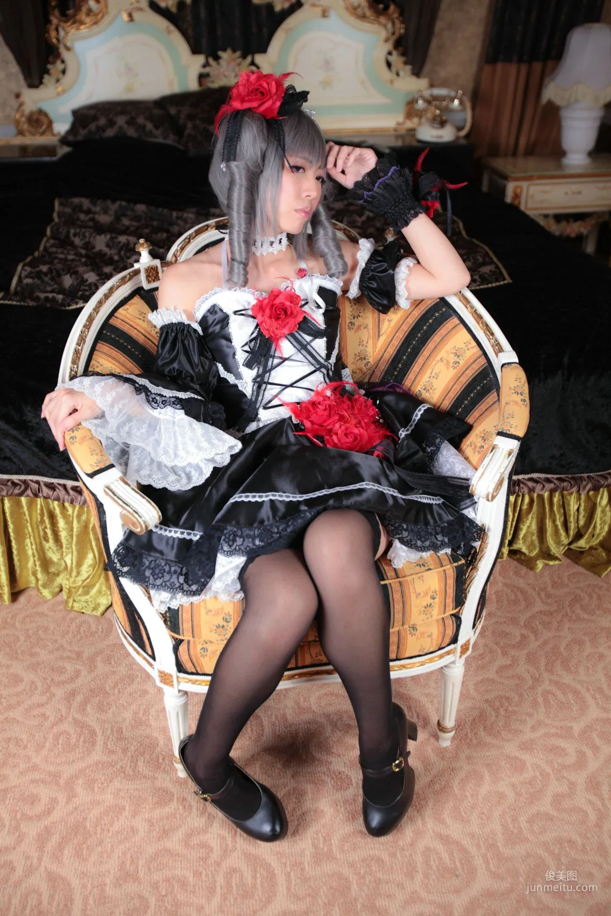 Ayane(あやね) 《Idolmaster》Kanzaki Ranko(神崎蘭子) [Wolf Fang!!] 寫真集 5